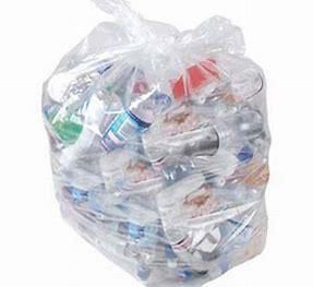 Refuse Bags, Clear Pack 100 Refuse Bags, Clear Pack 100