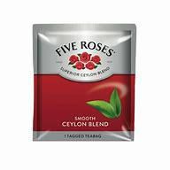 Five Roses Ceylon Tea Envelopes (qty 200 or 50)
