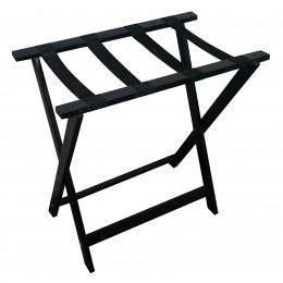 Wooden Luggage Rack in dark wood 