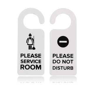 Do Not Disturb / Please Tidy My Room (plastic)